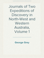 Journals of Two Expeditions of Discovery in North-West and Western Australia, Volume 1