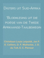 Digters uit Suid-Afrika
Bloemlesing uit die poësie van die Twede Afrikaanse-Taalbeweging