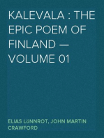 Kalevala : the Epic Poem of Finland — Volume 01