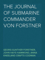 The Journal of Submarine Commander von Forstner