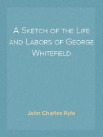 A Sketch of the Life and Labors of George Whitefield