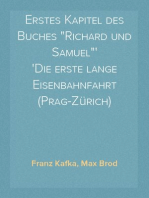 Erstes Kapitel des Buches "Richard und Samuel"
Die erste lange Eisenbahnfahrt (Prag-Zürich)