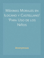 Máximas Morales en Ilocano y Castellano
Para Uso de los Niños