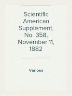 Scientific American Supplement, No. 358, November 11, 1882