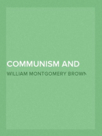 Communism and Christianism
Analyzed and Contrasted from the Marxian and Darwinian Points of View