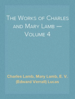 The Works of Charles and Mary Lamb — Volume 4
Poems and Plays