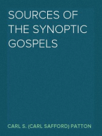 Sources of the Synoptic Gospels