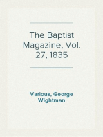 The Baptist Magazine, Vol. 27, 1835