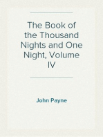 The Book of the Thousand Nights and One Night, Volume IV