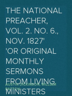 The National Preacher, Vol. 2. No. 6., Nov. 1827
Or Original Monthly Sermons from Living Ministers