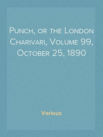 Punch, or the London Charivari, Volume 99, October 25, 1890