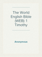 The World English Bible (WEB): 1 Timothy