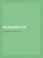 Mémoires de Joseph Fouché, Duc d'Otrante, Ministre de la Police Générale
Tome I