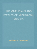 The Amphibians and Reptiles of Michoacán, México