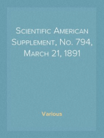 Scientific American Supplement, No. 794, March 21, 1891