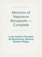 Memoirs of Napoleon Bonaparte — Complete