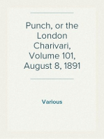 Punch, or the London Charivari, Volume 101, August 8, 1891