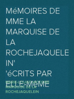 Mémoires de Mme la marquise de La Rochejaquelein
écrits par elle-même
