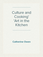 Culture and Cooking
Art in the Kitchen