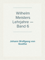 Wilhelm Meisters Lehrjahre — Band 6