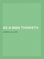 As a Man Thinketh