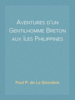 Aventures d'un Gentilhomme Breton aux îles Philippines