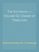 The Satyricon — Volume 02: Dinner of Trimalchio