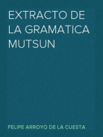 Extracto de la gramatica mutsun