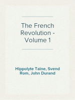 The French Revolution - Volume 1