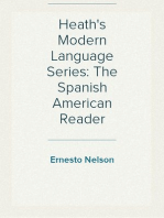 Heath's Modern Language Series: The Spanish American Reader