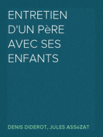 Entretien d'un père avec ses enfants