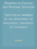 Readings on Fascism and National Socialism
Selected by members of the department of philosophy, University of Colorado