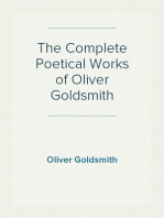 The Complete Poetical Works of Oliver Goldsmith