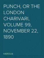 Punch, or the London Charivari, Volume 99, November 22, 1890