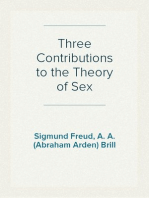 Three Contributions to the Theory of Sex