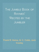 The Jumble Book of Rhymes
Recited by the Jumbler