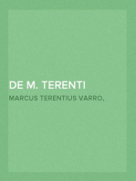 De M. Terenti Varronis Libris Grammaticis