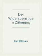 Der Widerspenstigen Zähmung