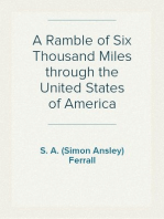 A Ramble of Six Thousand Miles through the United States of America