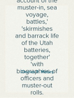 The Utah Batteries: A History
A complete account of the muster-in, sea voyage, battles,
skirmishes and barrack life of the Utah batteries, together
with biographies of officers and muster-out rolls.