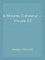 A Modern Chronicle — Volume 03