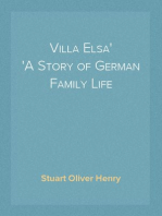 Villa Elsa
A Story of German Family Life