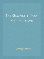 The Gospels in Four Part Harmony