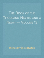 The Book of the Thousand Nights and a Night — Volume 13