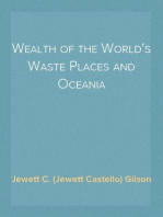 Wealth of the World's Waste Places and Oceania