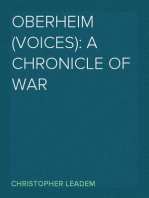 Oberheim (Voices): A Chronicle of War