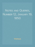 Notes and Queries, Number 12, January 19, 1850