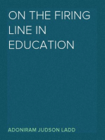 On the Firing Line in Education