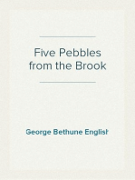 Five Pebbles from the Brook