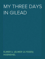 My Three Days in Gilead